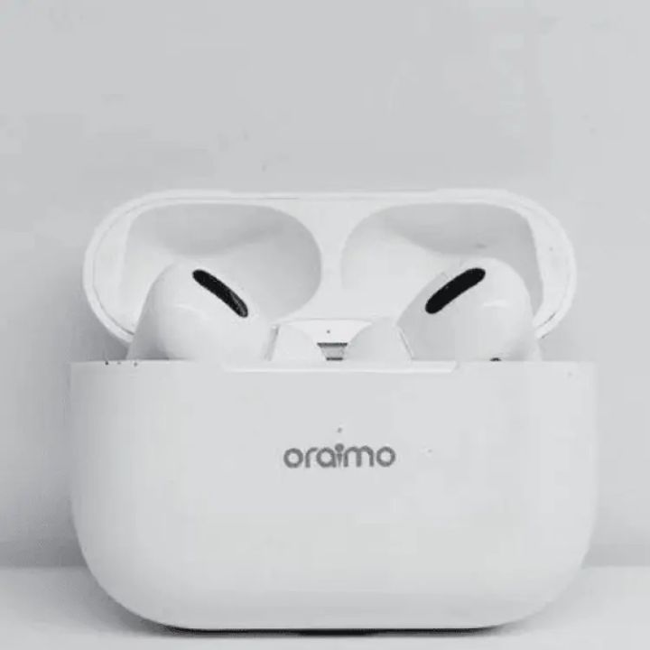 Oraimo AirPods Pro Bluetooth Earbuds | HiFi Sound | Noise Cancellation | Touch Control | Long Battery | Waterproof | Charging Case